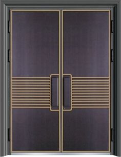 精雕铸铝门